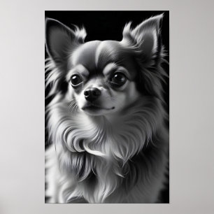 Chihuahua Dog Adorable Niedlich Pet Portrait Poste Poster