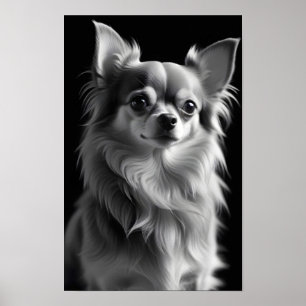Chihuahua Dog Adorable Niedlich Pet Portrait Poste Poster
