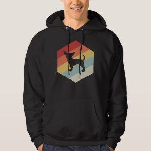 Chihuahua Dog Art Retro Vintage Funny Chiwawa Hoodie
