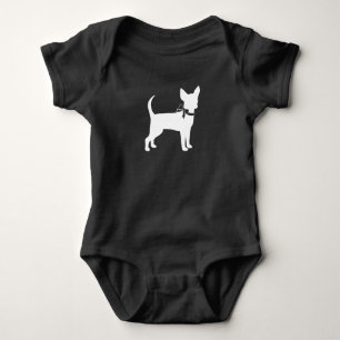 Chihuahua Dog Baby Duwer Gender Neutral Baby Strampler
