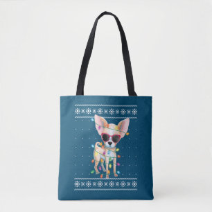 Chihuahua Dog Mama Frauen Weihnachten hässlich Swe