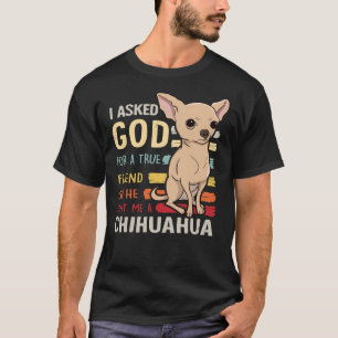 Chihuahua Dog Mama Vater Niedlich Funny Funny T-Shirt