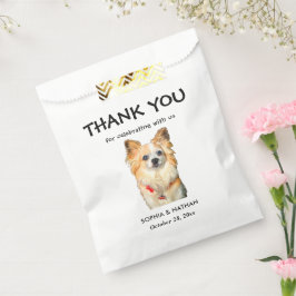 Chihuahua Dog Personalisiert Danke Geschenktütchen