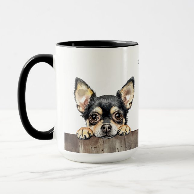 Chihuahua Dog Tasse (Links)