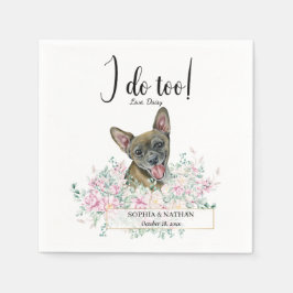 Chihuahua Dog Wedding Cocktail Napkins Serviette