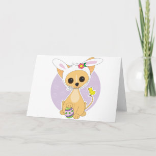 Chihuahua Easter Feiertagskarte
