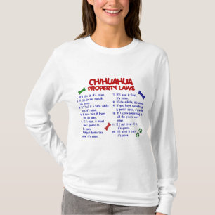 CHIHUAHUA Eigentums-Gesetze 2 T-Shirt