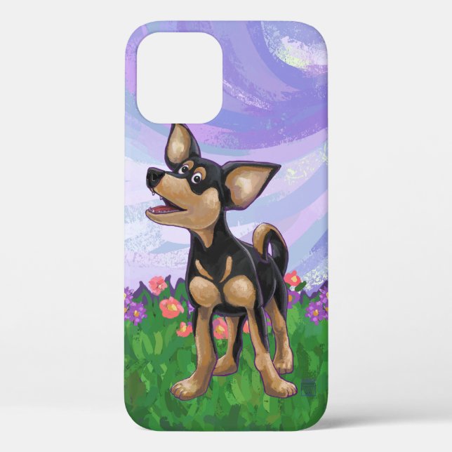 Chihuahua Electronics Case-Mate iPhone Hülle (Rückseite)