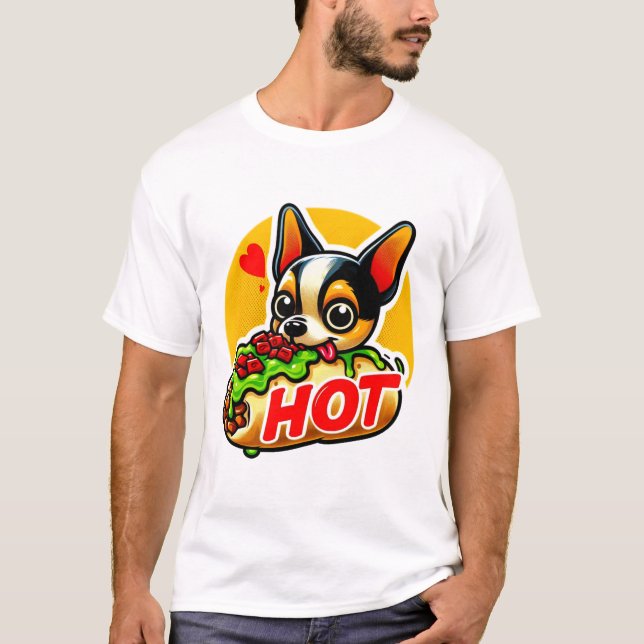 CHIHUAHUA ESSBURRITO T-Shirt (Vorderseite)