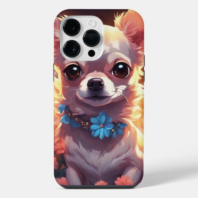 Chihuahua-Fall iPhone Hülle (Rückseite)