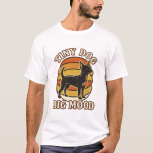 Chihuahua-Fan-Shirt Retro graviertes Hundehumor-De T-Shirt