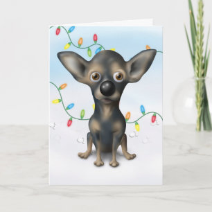 Chihuahua Feiertagskarte