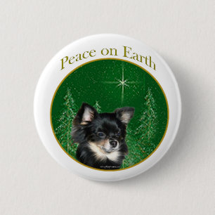 Chihuahua-Frieden Button