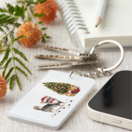 Chihuahua Funny Christmas Dog Tree Schlüsselanhänger