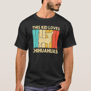 Chihuahua für Kinder Jungen Haustierbesitzer Hund  T-Shirt