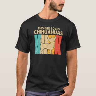 Chihuahua für Mädchen Kinder Haustiere Besitzer Hu T-Shirt