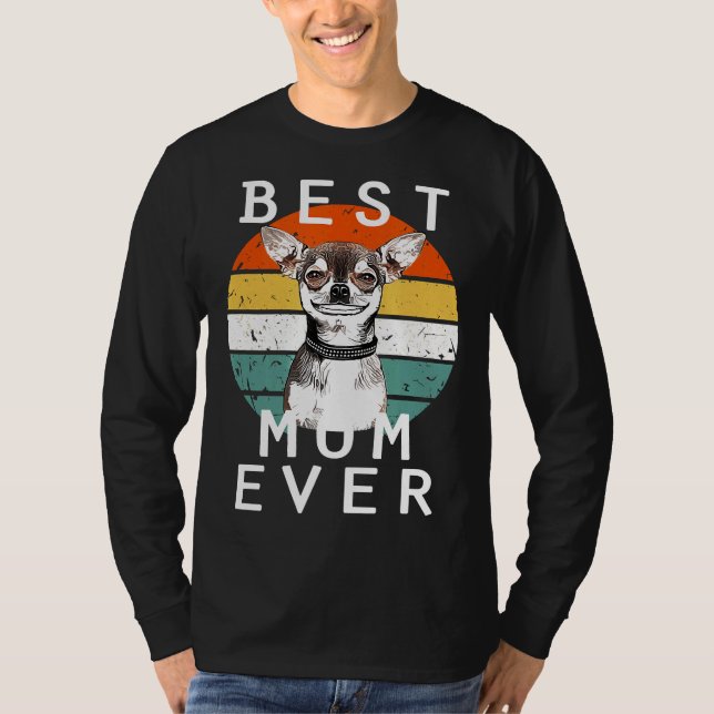 Chihuahua für Mama T-Shirt (Vorderseite)