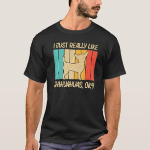 Chihuahua für Männer Frauen Haustierbesitzer Hund T-Shirt
