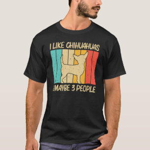 Chihuahua für Männer Frauen Haustierbesitzer Hund  T-Shirt