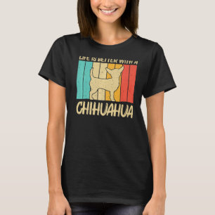 Chihuahua für Männer Frauen Haustierbesitzer Hund T-Shirt