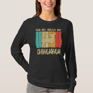 Chihuahua für Männer Frauen Haustierbesitzer Hund T-Shirt