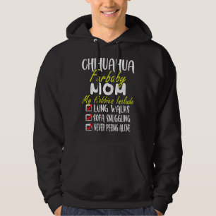 Chihuahua Furbaby Mama Hobbiesdog Eigentümer Hoodie