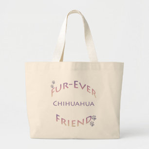 Chihuahua Furever Jumbo Stoffbeutel