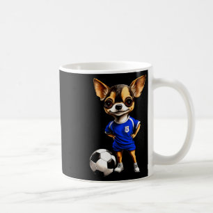Chihuahua Fußball Kaffeetasse