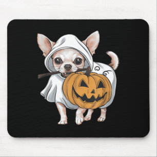 Chihuahua Geist Hund Halloween Mousepad