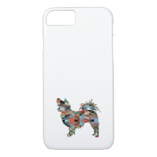 Chihuahua Geo Silhouette Kariert Case Ma