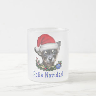 Chihuahua-Geschenke Mattglastasse
