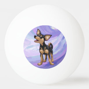 Chihuahua Geschenke und Accessoires Tischtennisball