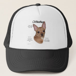 Chihuahua (glatt) Geschichtsdesign Truckerkappe