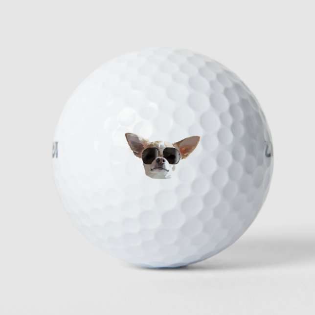 Chihuahua Golfball (Vorderseite)