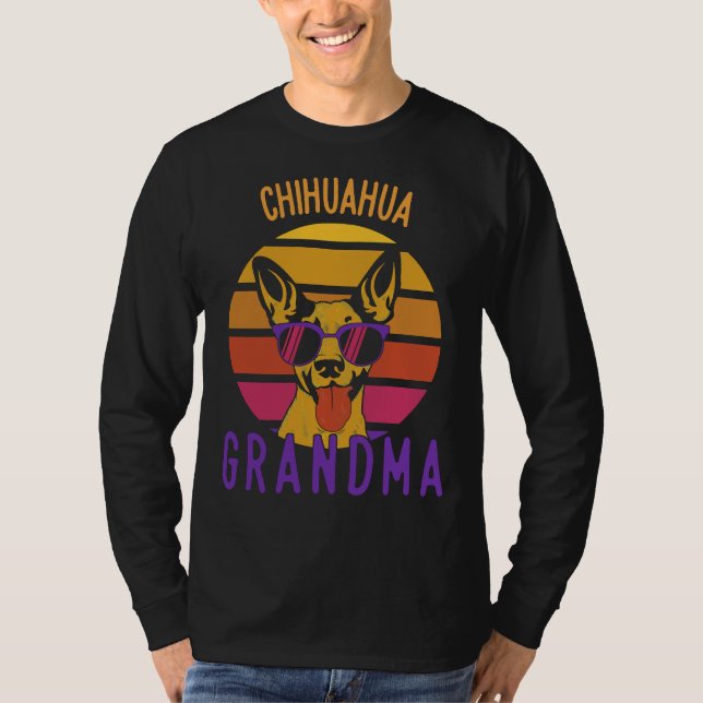 Chihuahua Grandma T-Shirt (Vorderseite)