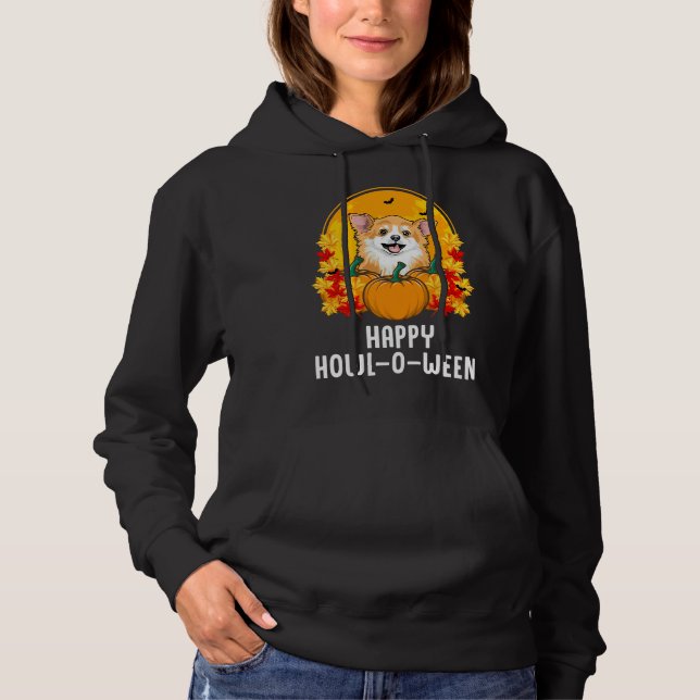 Chihuahua Halloween Hoodie (Vorderseite)
