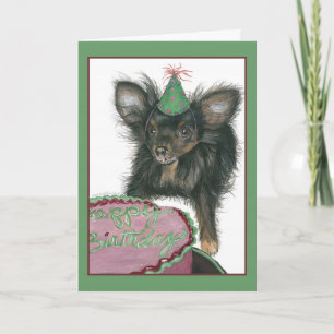 Chihuahua Happy Birthday Card Karte