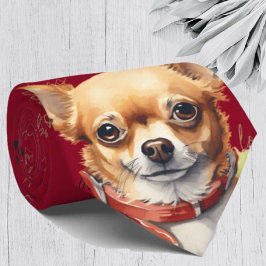 Chihuahua Haustier Hund Neck Tie Krawatte
