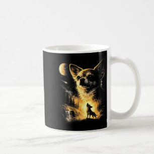 Chihuahua heult zum Mond lustig, ich habe diesen H Kaffeetasse