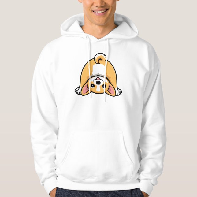Chihuahua-Hintern Hoodie (Vorderseite)