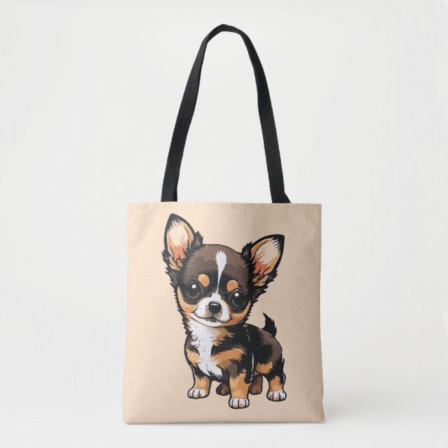 Chihuahua-Hund  (Vorderseite)
