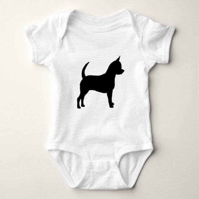 Chihuahua-Hund Baby Strampler (Vorderseite)