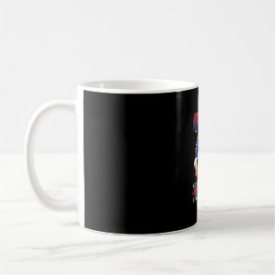 Chihuahua Hund dieses Amerika 4. Juli Kaffeetasse