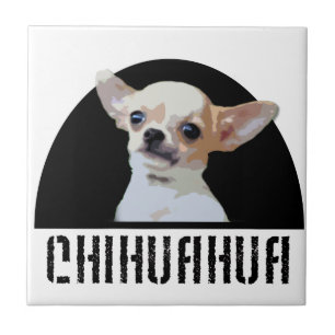 Chihuahua-Hund Fliese