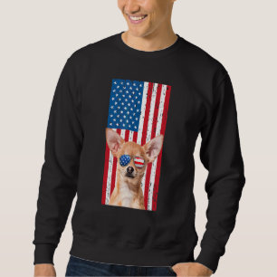 Chihuahua-Hund für Männer Jungen Braun Chiwawa Ame Sweatshirt