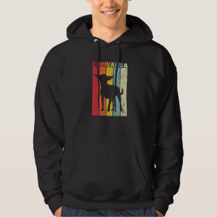 Chihuahua Hund für Männer Kinder Jungen Retro Chiw Hoodie
