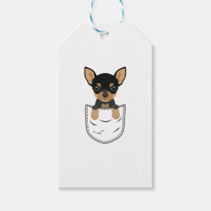 Chihuahua-Hund in Pocket Geschenkanhänger