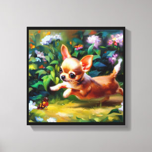 Chihuahua-Hund Leinwanddruck