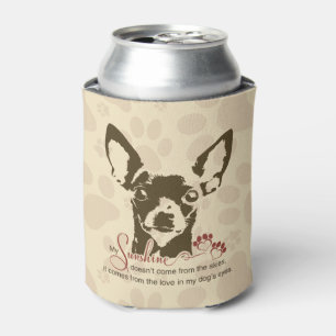 Chihuahua-Hund mein Sonnenschein Dosenkühler