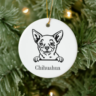 Chihuahua Hund Personalisierte Haustiere Ornamente